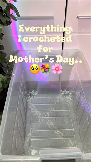 Everything I crocheted for Mother’s Day.. 🥺💐🌸 #crochet #amigurumi #crochetflower #mothersday