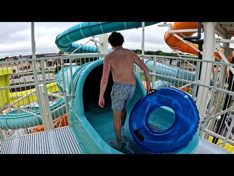 Inner Tube Water Slide at Blue Surf Bay [NEW 2024]