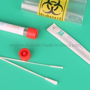 [Hot Item] Disposable Viral Transport Medium Medical Vtm Testing Collection Kits with Swab