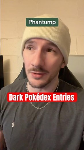 Pokémon with Dark Pokédex Entries