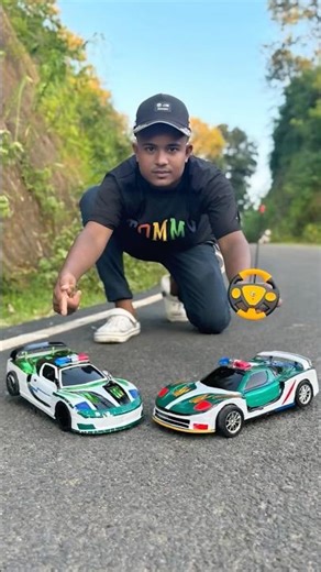 Rc police car 2 ta unboxing and tasting 🚗#rccar