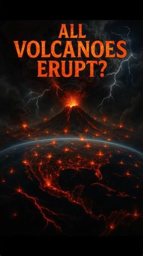 What If All VOLCANOES Exploded at Once?