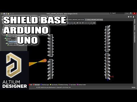 Shield Base - Arduino Uno - Altium Designer - Parte 2: Footprint