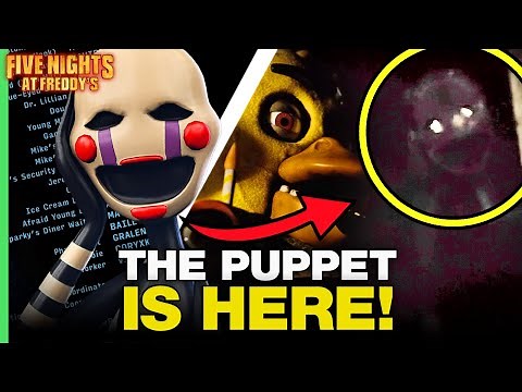 The Puppet in Five Nights at Freddy's Movie | END CREDIT SCENE & MAJOR CAMEO EXPLAINED