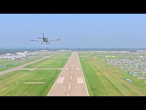 Flight of Two Fisk Arrival with Son at Airventure 2025