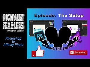 Setup Affinity Photo to work like Adobe Photoshop