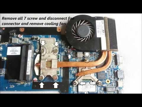 HP Envy 17 Overheating and Disassembly