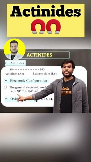 Actinides for neet by Arvind Arora sir #a2motivation #arvindarorasir #a2sir