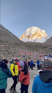 Mount Kailash North Face 🌹 Kailash Mansarovar Yatra 🔱 #kailashmansarovaryatra #fypシ #yotubeshorts
