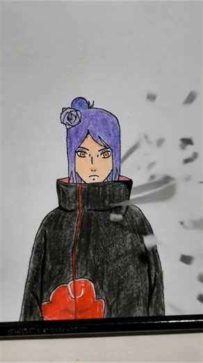 AKATSUKI drawing series part-1 #anime #animedrawing #drawing #art #animeart #naruto #shorts #tiktok