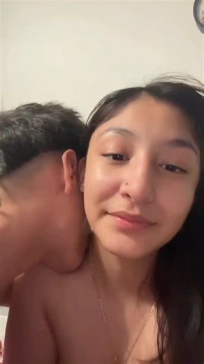 Lip lover(⁠◕⁠દ⁠◕⁠) on Instagram: "7️⃣3️⃣5️⃣ #bite #neckkiss #neckkissess #737 #love #kiss #kissing #couples #newmarriedcouple #tv #tvshow #lipstick #pinklip #handcuffs"