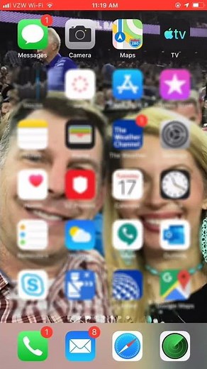 How to take a picture with your IPhone and email it.