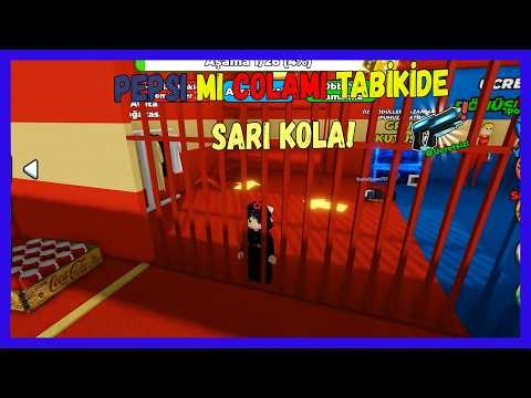 PEPSİMİ COLAMI TABİKİDE SARI KOLA!!