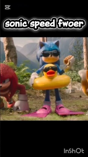 Sonic and His Team Racing at Super Speed! ⚡🏁#shorts #video