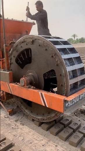 Automatic Brick Making Machine 🔥 80,000 Bricks Per Day | Amazing Factory Work