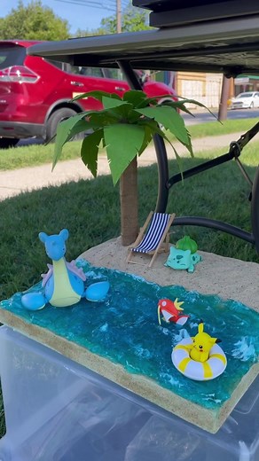 DIY Miniature Beach Diorama Tutorial