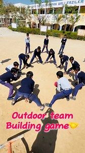 21K views · 59 reactions | Students engaging in a fun outdoor team-building game to enhance coordination, teamwork, and problem-solving skills. Perfect activity for collaborative learning and physical fitness!#TeamBuilding #OutdoorGames #SchoolActivities #KidsLearning #FunAndLearn #PhysicalEducation #GroupActivity #Teamwork | Renu Bala | Facebook