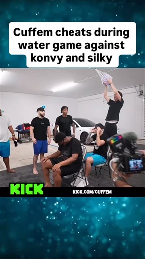 KickClipz | Cuffem cheats during water game against konvy and silky #cuffem #konvy #funny | Instagram