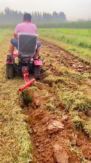 Efficient Tractor Plowing Techniques in Agriculture