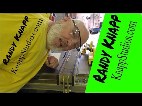 Micro Adjust Table Saw Fence with Randy Knapp