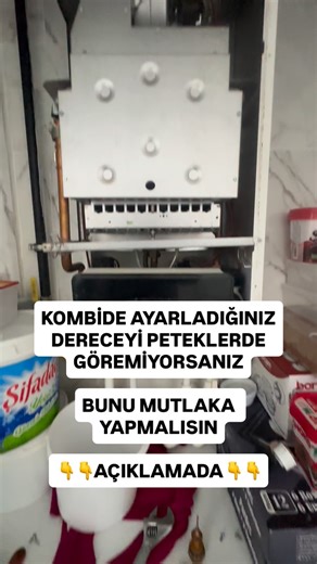 ASIL TEKNİK KOMBİ PETEK KLİMA ŞOFBEN on Instagram: "1️⃣ Kombi sıcaklığı düşük ayarlanmış olabilir • Petek ısıtması için kombi en az 55–65°C olmalı • Çok soğuk havalarda 65–70°C idealdir 👉 45–50°C’de petekler ılık kalır ⸻ 2️⃣ Petek vanaları kapalı ya da kısık olabilir • Peteklerin üst vanası tamamen açık olmalı • Termostatik vana varsa “3–5” aralığında olmalı ❌ Sadece giriş açık, çıkış kapalıysa petek ısınmaz ⸻ 3️⃣ Tesisatta hava olabilir (çok yaygın) Belirtiler: • Peteğin üstü soğuk altı ılık •