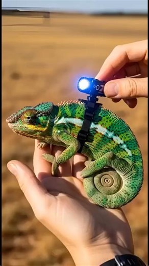 Chameleon POV: 🦎 Secret Nest Discovery Micro-Camera | EP 6 #animalshorts