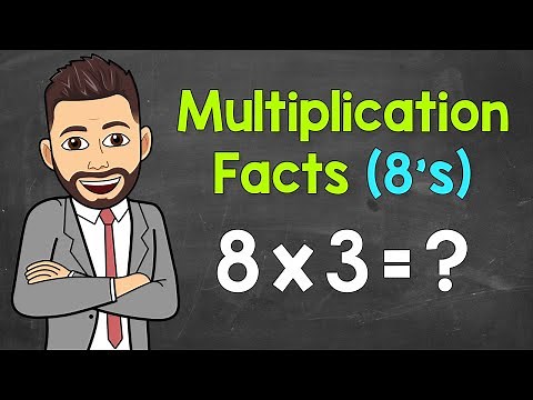 Multiplication Facts Practice (8's Facts) | Math with Mr. J