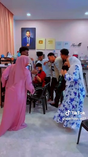 Coordinated Dance Performance in Modern Indoor Setting