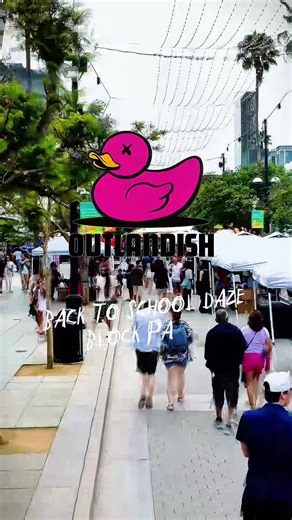 Thank you for everyone who came out to celebrate Back to School Daze 2025 📚! We’re so excited to do more bigger and better events this year! We’re highlighting some your favorite creators, influencers and artists and we want YOU to join 🥳 Check the link in our bio to stay up to date on the latest Outlandish news, events and content🦆💜 #events #creators #livestream #outlandish #ecommerce