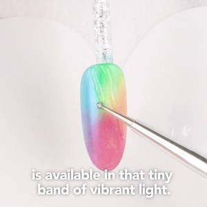 🌈unicorn nail art 🦄 created by @theabundantnailtech using CND - Creative Nail Design Shellac Luxe. See the full tutorial here >>>https://youtu.be/bMJaI4fTWEk | NAILS Magazine