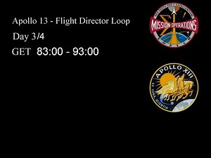 Apollo 13 - Part 14 - Flight Director Loop (83:00 -93:00 GET)