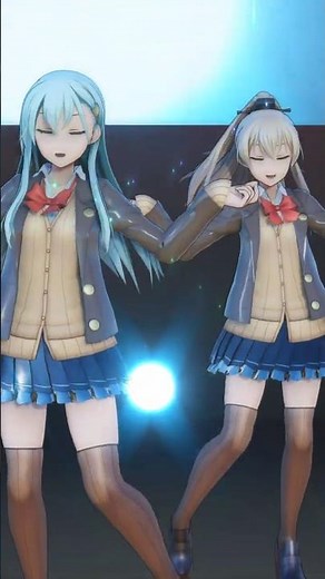 MMDカメラモーション配布【MMD艦これ】鈴谷と熊野でSilent Flame,Never Fade【Kancolle】 #MMD艦これ #Kancolle #カメラモーション配布