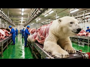 Inside the Polar-Bear Fur Factory: How Arctic Hide Becomes Luxury Fashion (Full Process)