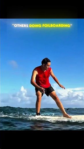 Others Foil Boarding VS This One💀#shorts #edits