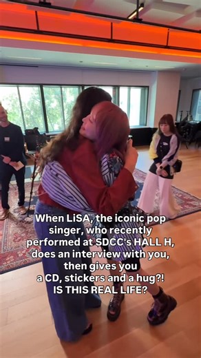 Jacki Jing on Instagram: "@xlisa_olivex is one of the most talented humans on this Earth and if you ever get a chance to see her perform LIVE— you will just be completely in awe, she has an immeasurable energy and is so gifted and talented! I was deeply honored to be able to interview this legend, it will be up on @animenewsnetwork soon!!! #demonslayer #sdcc #anime"