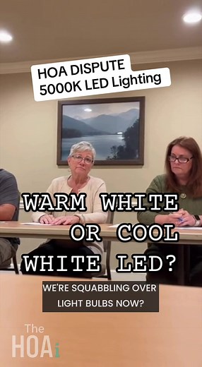 The Debate Over Cool White LED Bulbs in HOAs