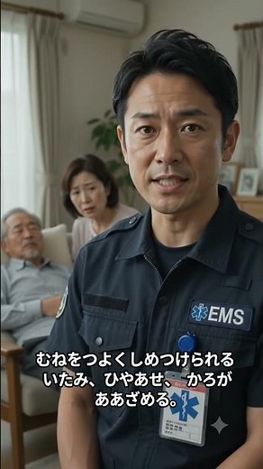 ①【心筋梗塞①】見逃すと危険な胸の痛み｜救急救命士が解説