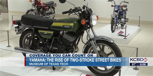 Museum of Texas Tech unveils newest exhibit, Yamaha: The Rise of Two-Stroke Street Bikes
