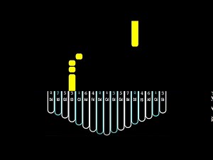 Hey There Delilah Kalimba Tabs Letter & Number Notes Tutorial - KalimbaTabs.net