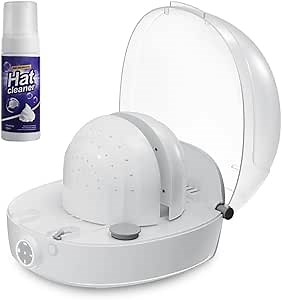 Cap Care Machine Steam Cleaning & Ironing, Drying for Bucket hat Baseball Hat Machine with Cleaner