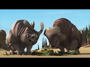 15.ai fandub - Ice Age (2002) Manny saves Sid from the rhinos