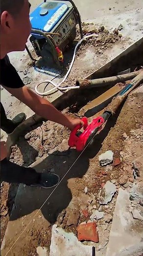 Underground pipeline dredging inspection process- Good tools and machinery make work easy