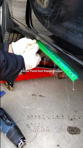 Rocker Panel Dent Repair Process