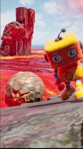 The Broken Bridge Escape! 🌋🏃‍♂️| Rusty's World