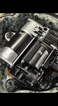 BMW 7 series rear air suspension compressor location