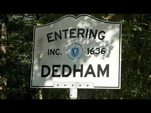 Historic Dedham Massachusetts Driving Tour