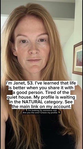 I’m Janet 43.Category: NATURAL #dating #singlelife #momlife #usa