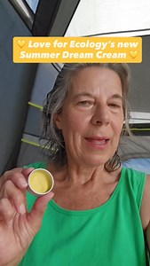 Heather was one of our willing human testers… she took her Summer Dream Cream away camping recently and is loving how it’s making her skin feel more hydrated even in harsh conditions  If you’ve been curious about trying these Dream Creams for yourself, this is your last chance to get 15% off! …it officially ends midnight Friday 16th Jan ecologyskincare.com/summer-drop/ | Ecology Skincare | Facebook