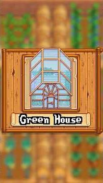 How do YOU layout the GREENHOUSE??? #stardewvalley #stardew #sdv