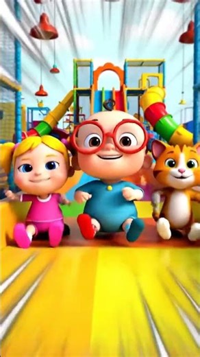 Infinite Slide Cartoon for Kids 🛝 | Funny 3D Animation Short